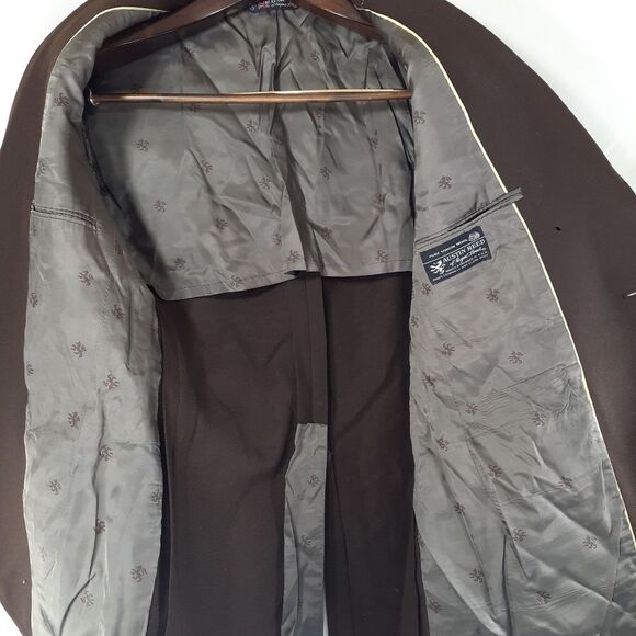 Austin Reed of Regent Street Mens brown Blazer 42 Sports Coat Jacket - Picture 6 of 8